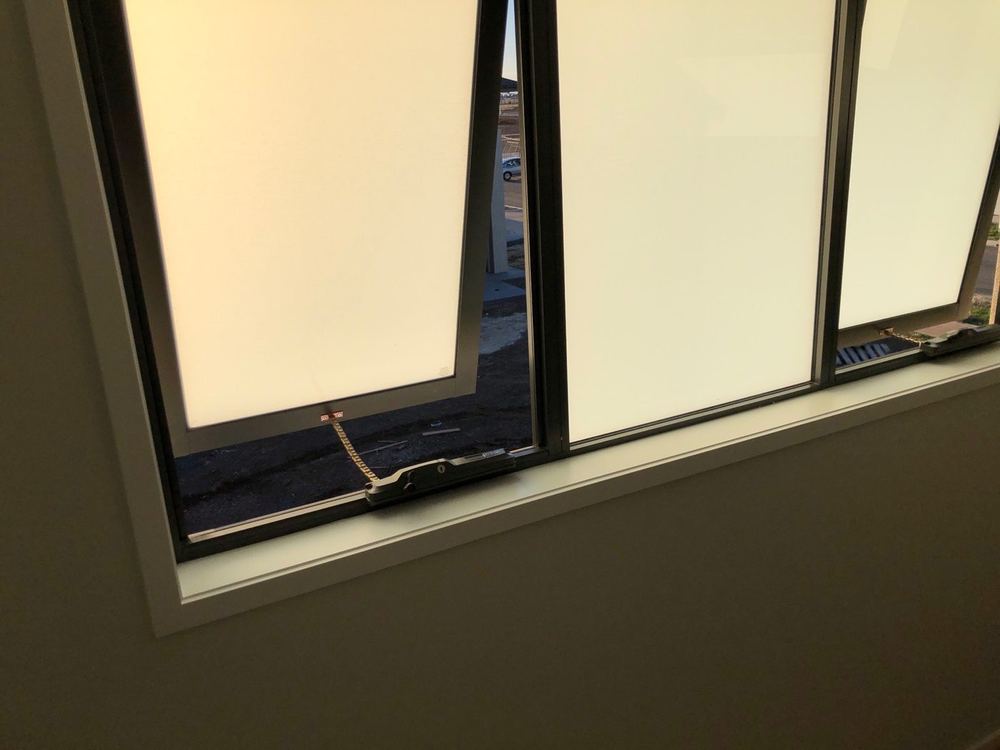 First floor window missing the 125mm opening restrictor that stops a child falling, Tarneit